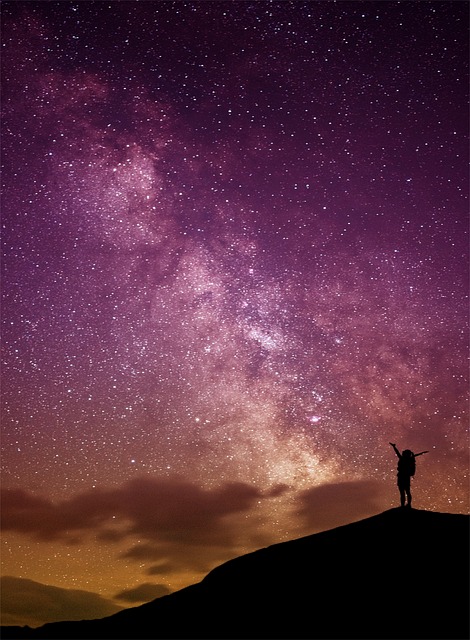 Universe Mountain Sky Night Star  - _Vane_ / Pixabay